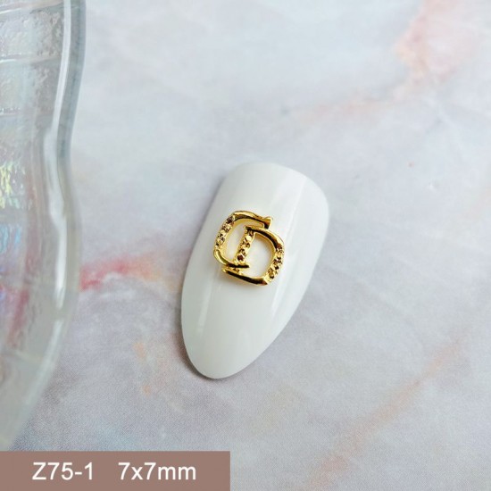 Z75-1   50pcs/lot Dior Nail Art