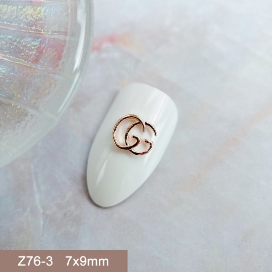 Z76-3   50pcs/lot Gucci Nail Art
