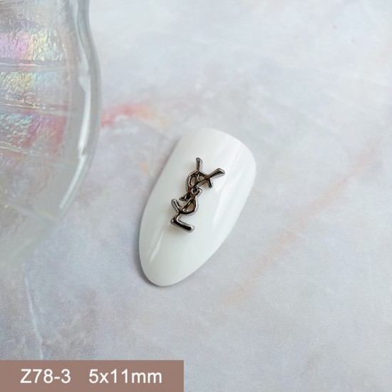 Z78-3   50pcs/lot YSL Nail Art