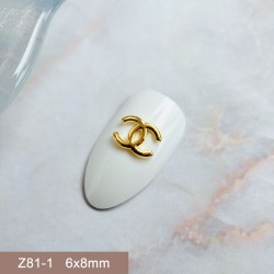 Z81-1   50pcs/lot Chanel Nail Art