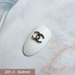 Z81-3   50pcs/lot Chanel Nail Art