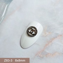 Z83-3   50pcs/lot Chanel Nail Art