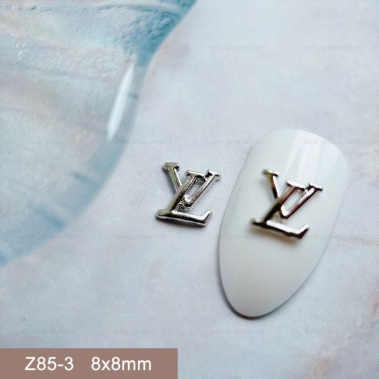 Z85-3   100pcs/lot LV Nail Art