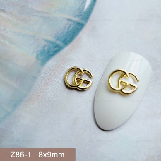 Z86-1   100pcs/lot Gucci Nail Art