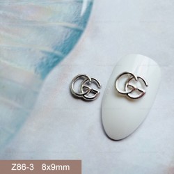 Z86-3   100pcs/lot Gucci Nail Art