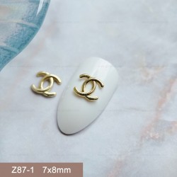 Z87-1   100pcs/lot Chanel Nail Art