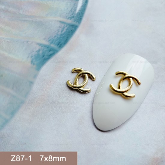 Z87-1   100pcs/lot Chanel Nail Art