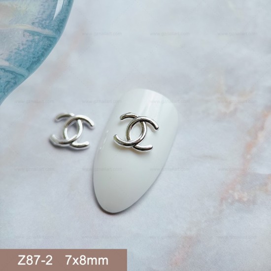 Z87-2   100pcs/lot Chanel Nail Art