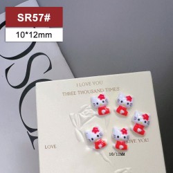SR57  100pcs/lot Hello Kitty Nail Art